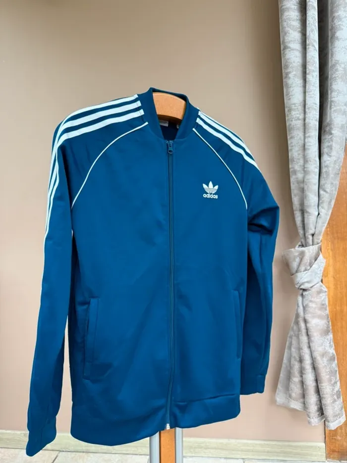 Veste adidas bleue - photo numéro 2