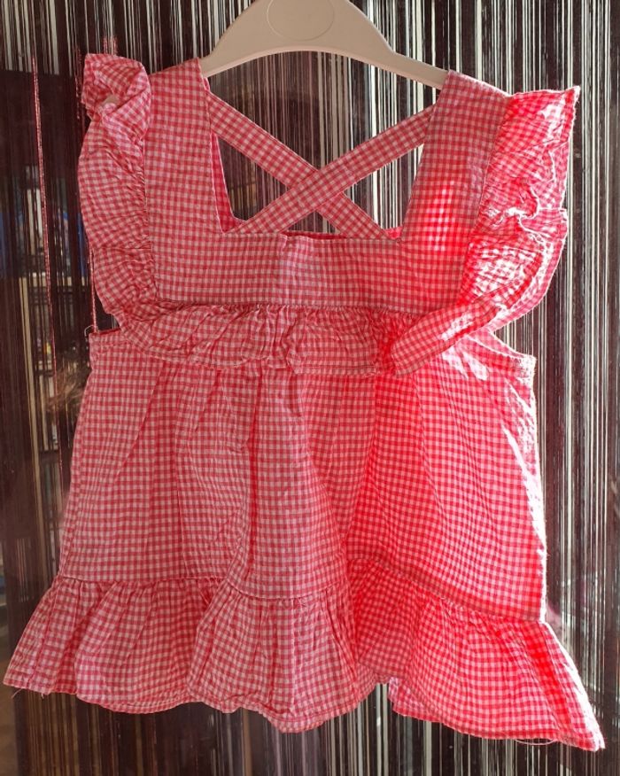 T-shirt Vichy 6 ans - photo numéro 2