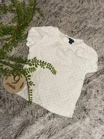 T-shirt fille 9 mois