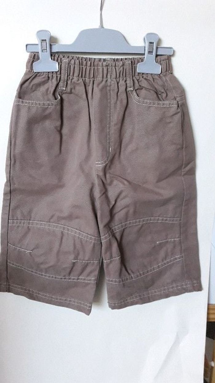 Bermuda marron Tom Bus 4 ans