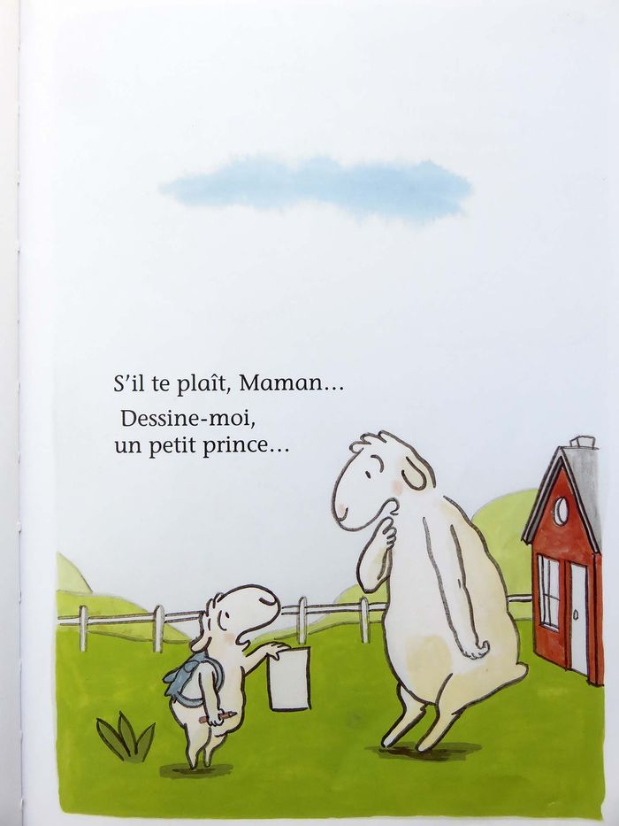 Album 4 à 8 ans : Dessine-moi un petit prince. (L'école des loisirs - Michel Van Zeveren) - photo numéro 9