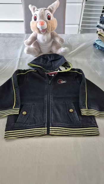 Veste sweat sergent-major 24 mois