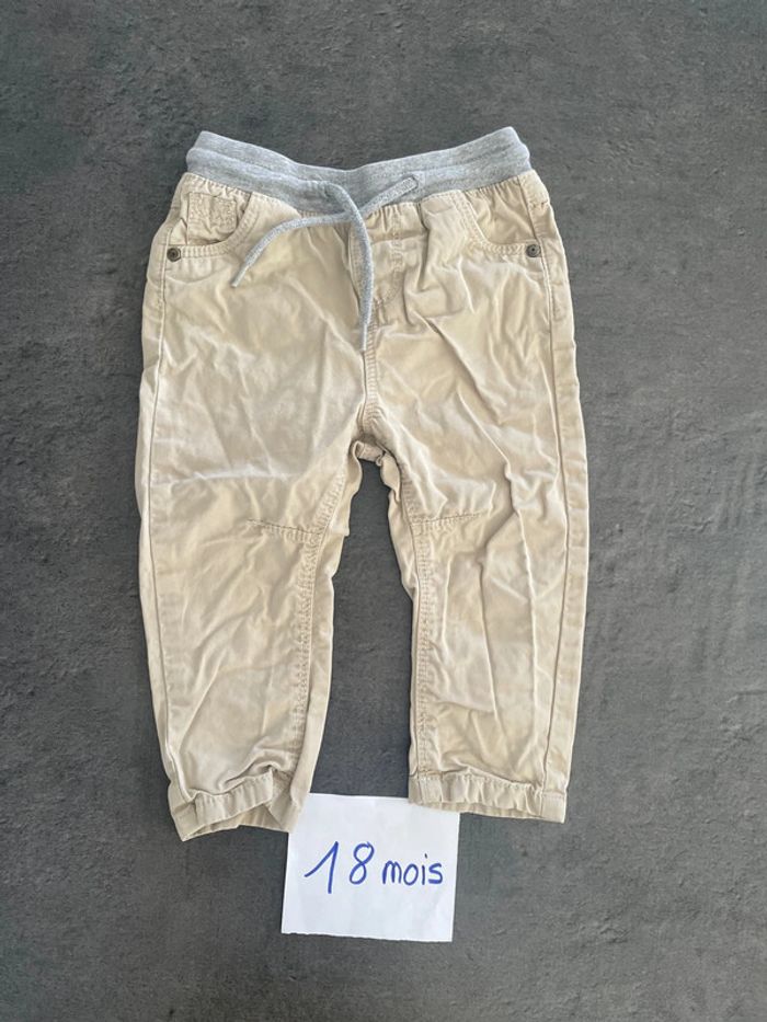 Pantalon léger beige