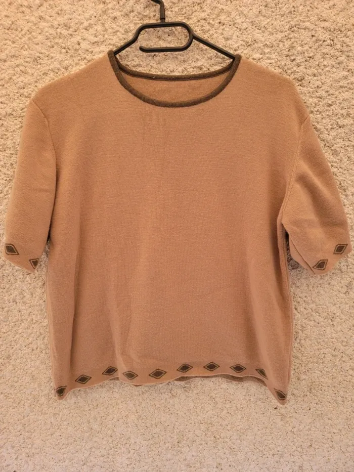 T-shirt tunique grunge vintage tie and dye effet top