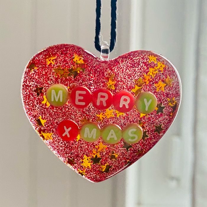 Suspension Deco Noel Merry Xmas - photo numéro 5