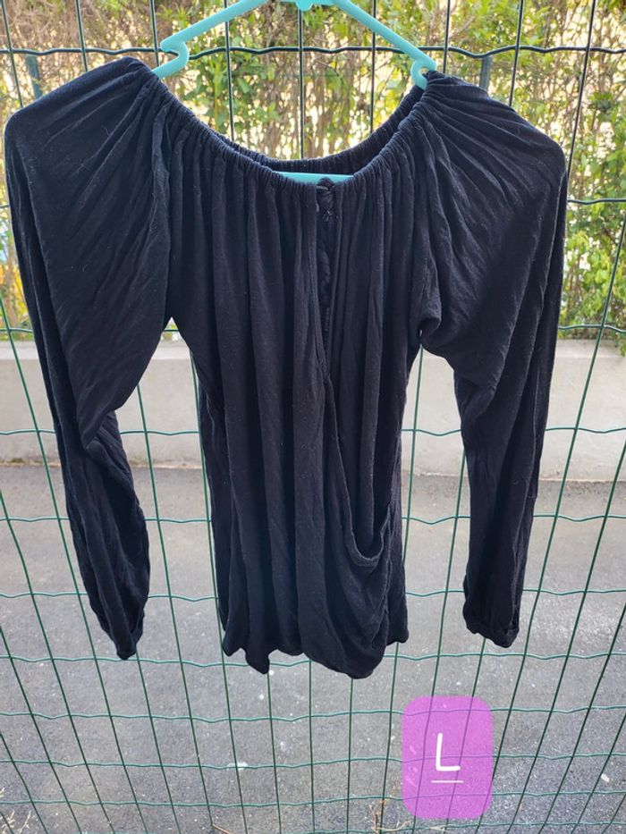 👠 T-shirt fin ML NafNaf T.L 👠