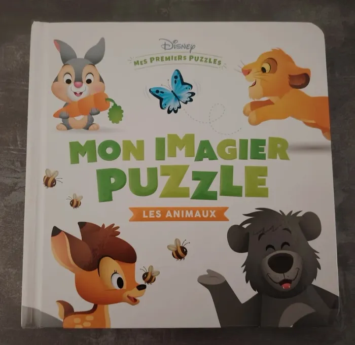 Livre Puzzle enfants imagier - Les animaux - photo numéro 2