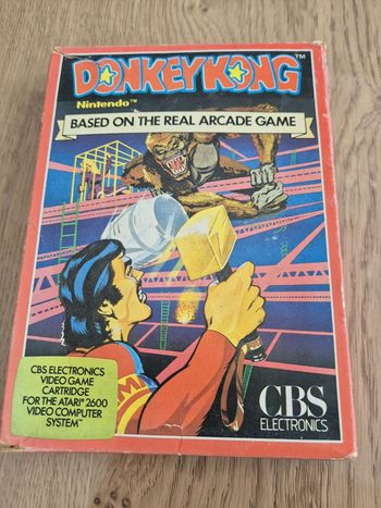 Jeu donkey kong atari 2600 cbs