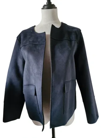 Veste suédine Esprit neuve – chic & douce XL