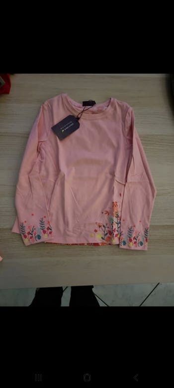 💜💜💜💜MAGNIFIQUE HAUT NEUF AVEC SUPERBES DETAILS AU DOS.8 ANS.FILLE SERGENT MAJOR 💜💜💜