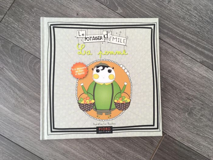 Livre "Le potager d'Emilie : La pomme"