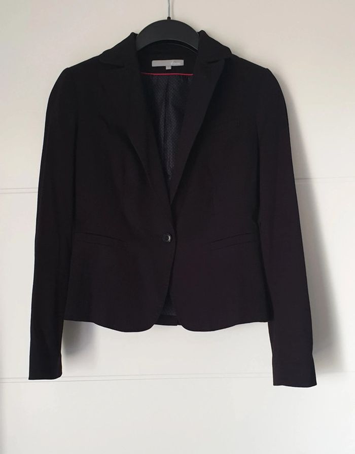 Neuve  Veste tailleur, noir, taille 38, Etam