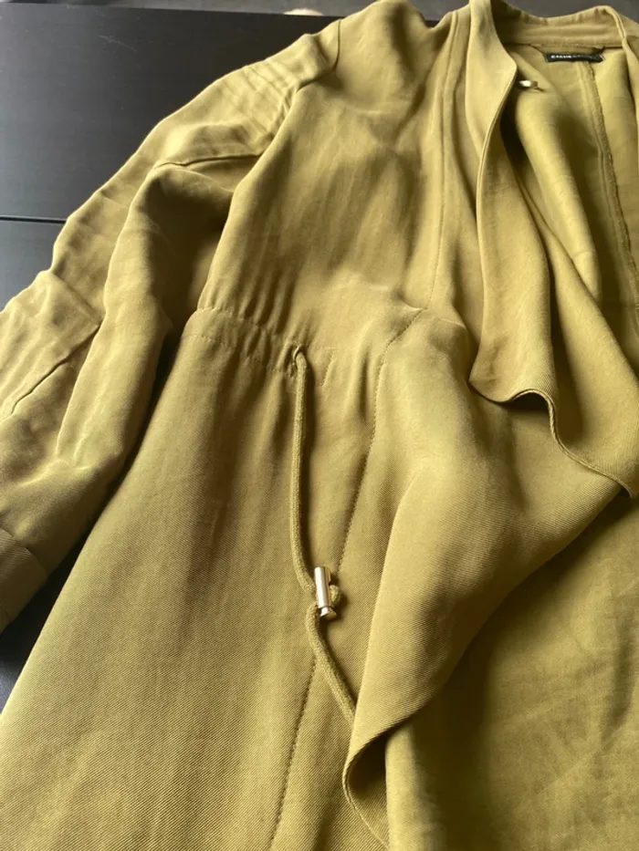 Veste fluide kaki neuve cache cache - photo numéro 2