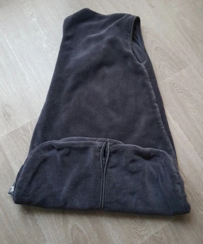 Gigoteuse polaire grise taille ajustable - photo numéro 4