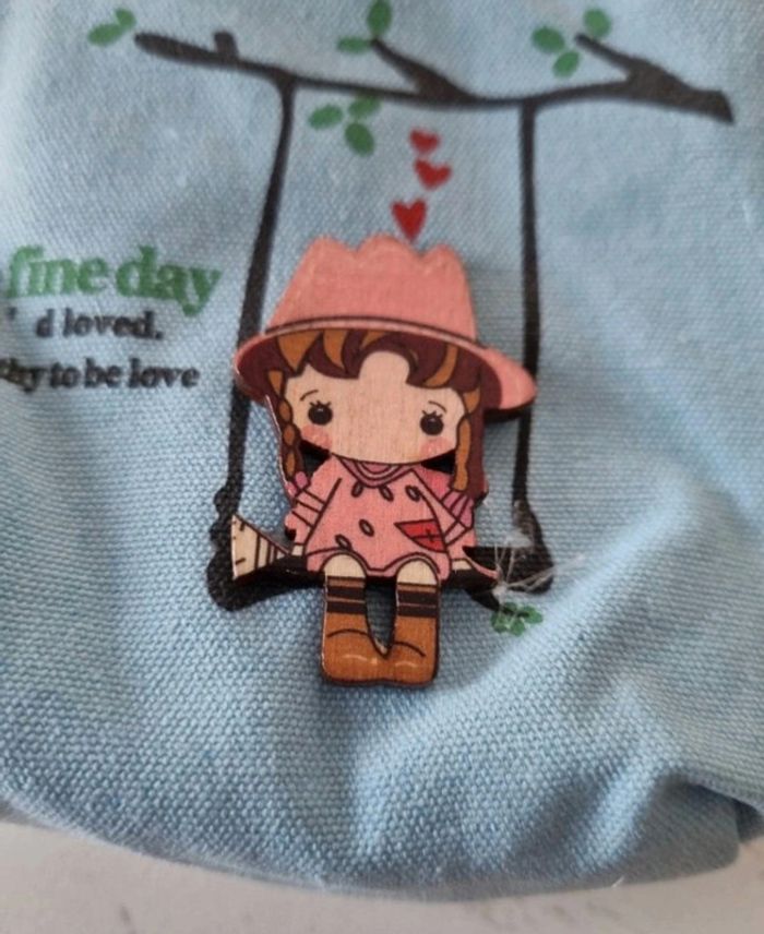 Porte monnaie fille bleu ciel avec fermeture éclair - photo numéro 2