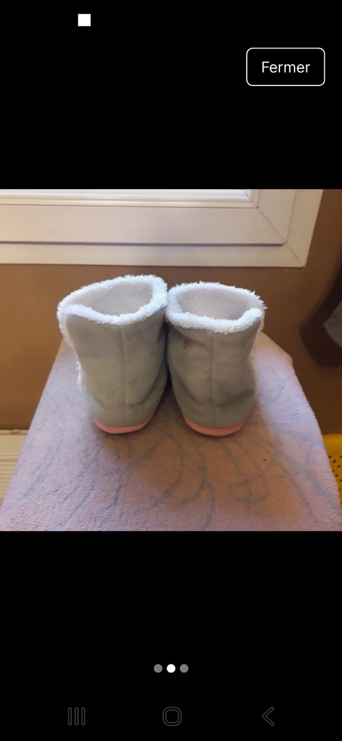 Chaussons montants files P 30 - photo numéro 2