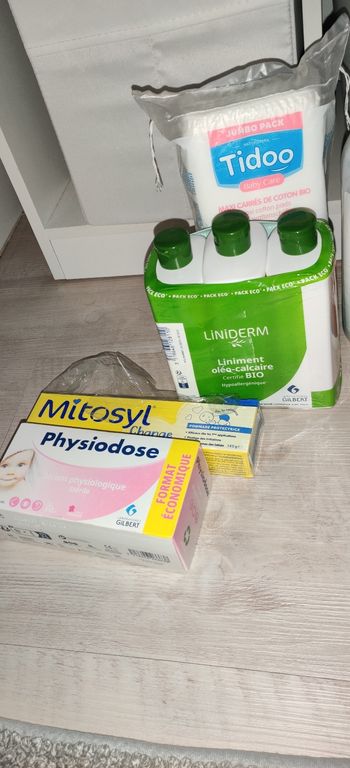 Lot produits change bébé neufs