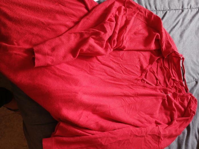 Pull rouge  46 48