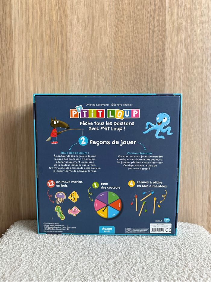 Jeu p’tit loup ma pêche à la ligne des couleurs - photo numéro 2