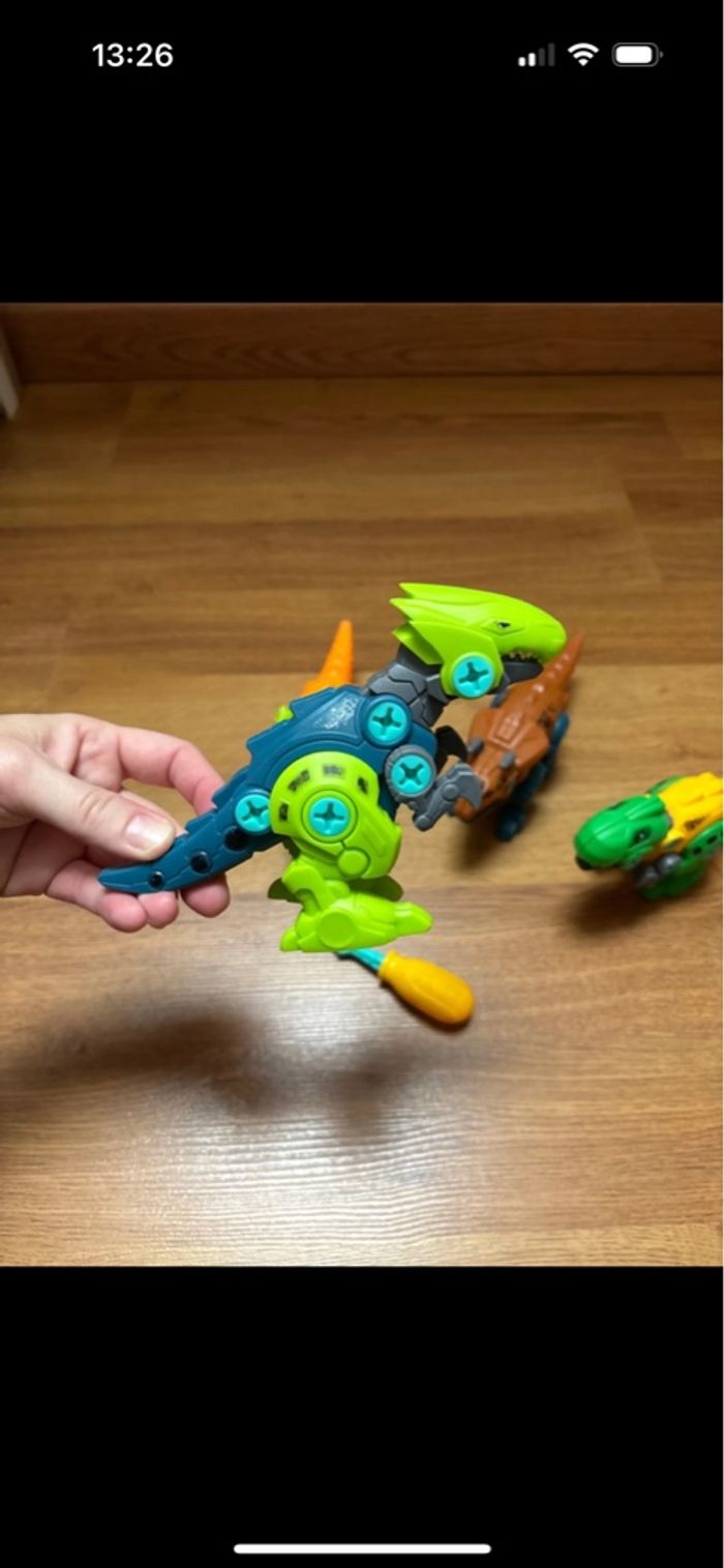 Jouet garçon dinosaure à construire - photo numéro 7