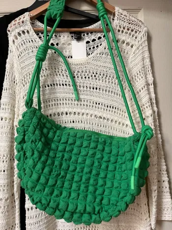 Sac  Waffle de Crazy Lou vert pomme - neuf sans étiquette