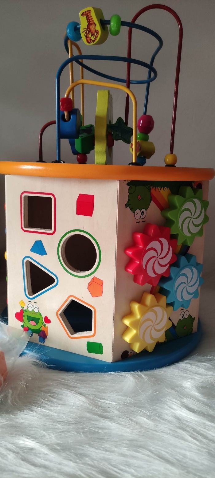 Centre d'activité en bois multifonction - photo numéro 4