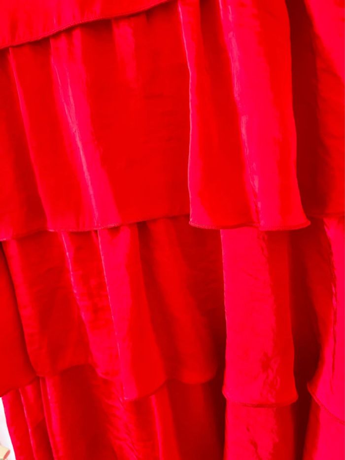 Robe rouge taille 42 el corte ingles - photo numéro 5
