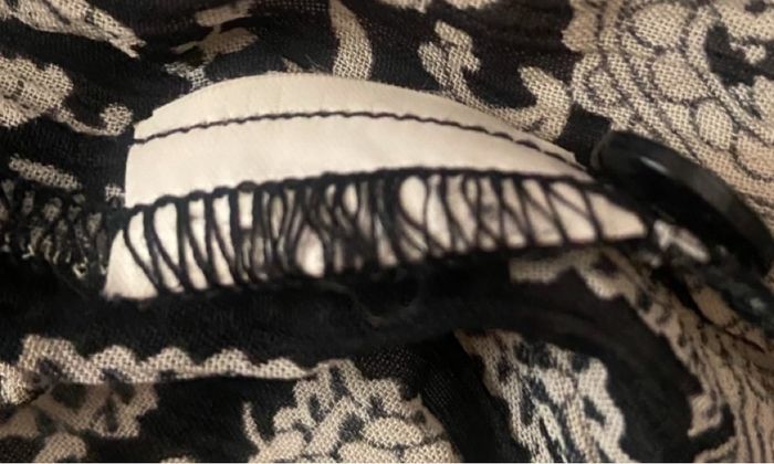 Chemise noire et beige »Scottage »manches 3/4 - photo numéro 7