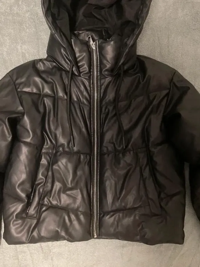 Doudoune a capuche Zara - photo numéro 2