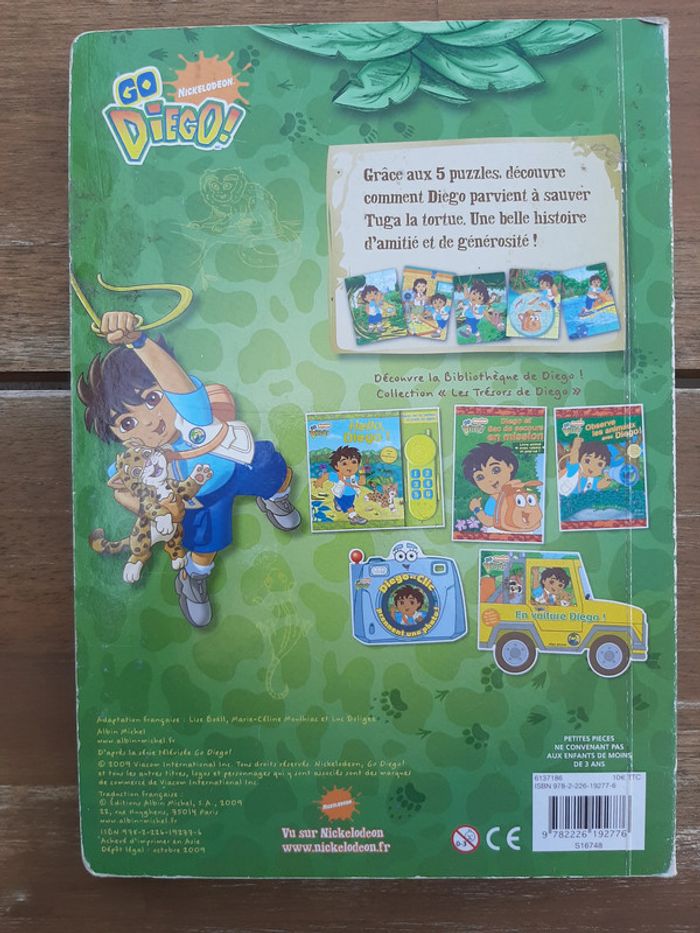 Lot 3 livres Dora l'exploratrice et Go Diego - photo numéro 8