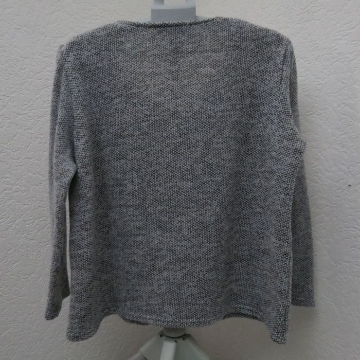 ✨ Pull gris texturé – élégant & confortable ! ✨ - photo numéro 7