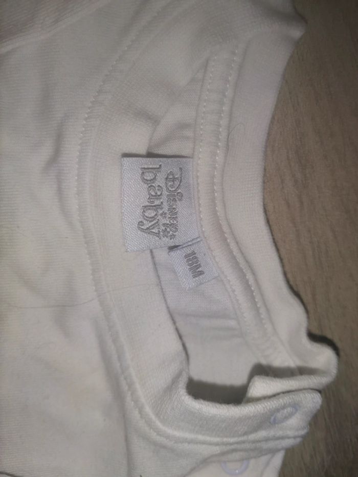 T-shirt manches longues Noël Disney 18 mois - photo numéro 4