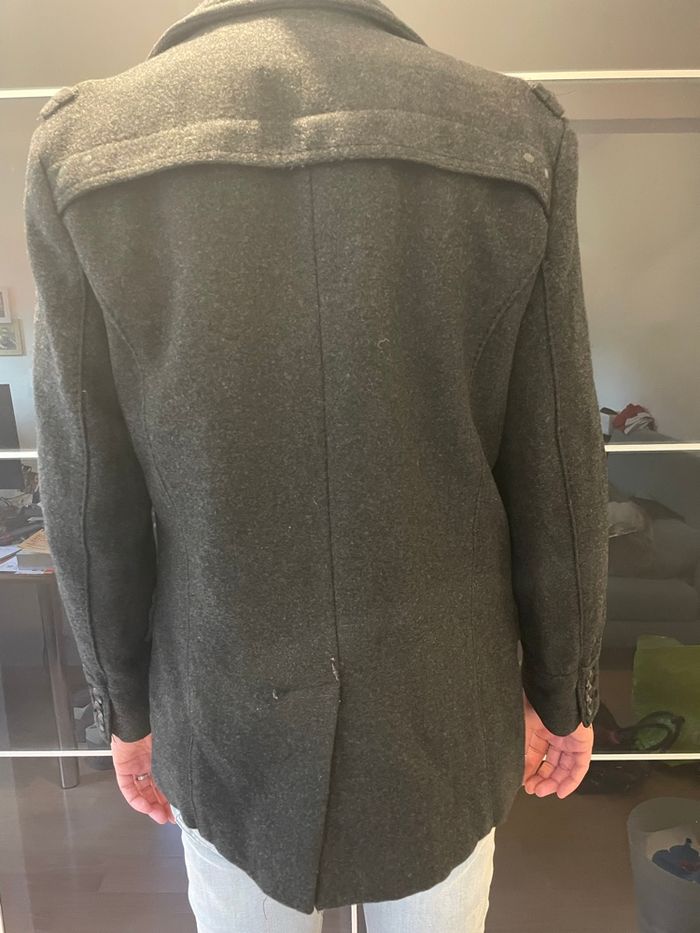 Manteau anthracite homme - photo numéro 3