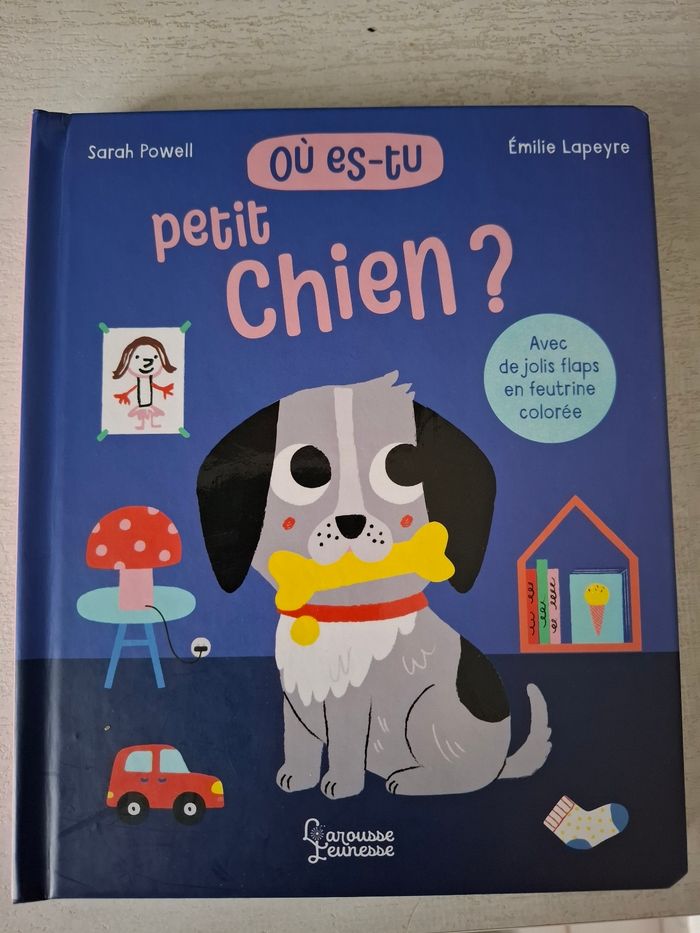 Livre "Où est tu petit chien ?"