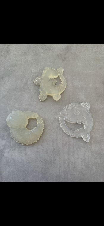 Trio d'anneaux de dentition