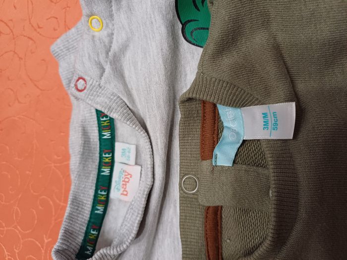 4 sweats garçons Taille 3 mois - photo numéro 6