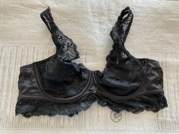 Soutien-gorge noir Rougegorge