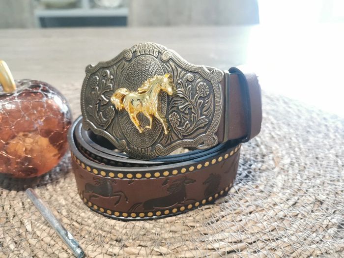 Ceinture de cowboy country cheval