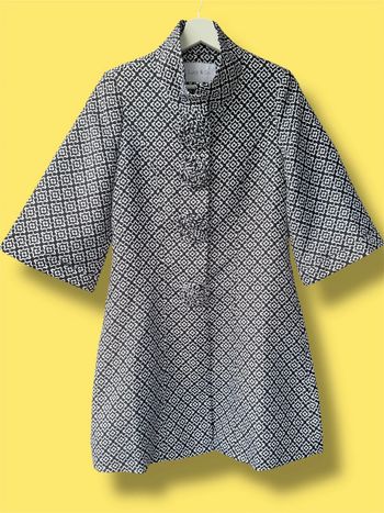 Veste léger / veste boutons fleurs