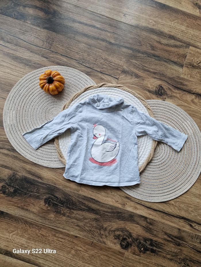 Lot de 2 t-shirts manches longues col roulé – 18 mois - photo numéro 6
