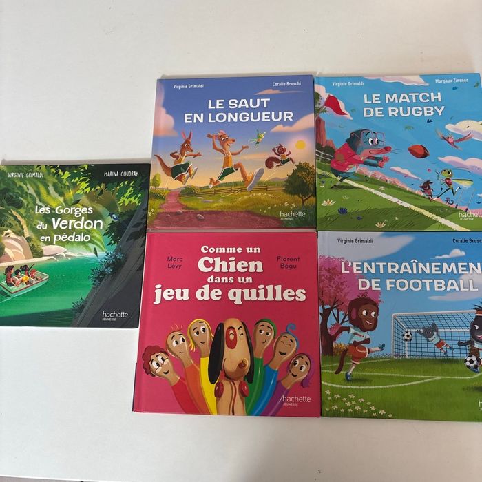 Lot 5 livres enfant