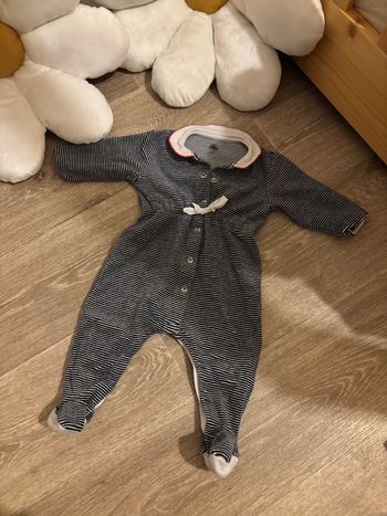 Grenouillère bébé fille - Petit bateau - parfait état 