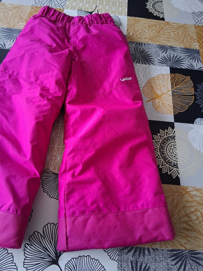 Pantalon de ski fille rose 6 ans - photo numéro 2