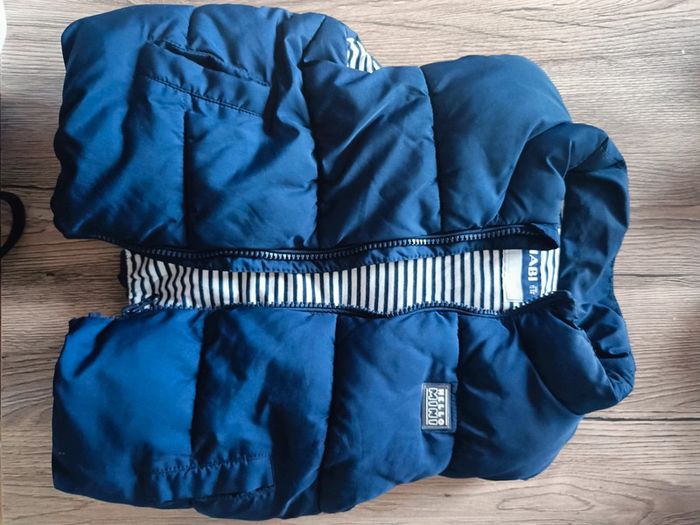Manteau sans manches garçons 24 mois