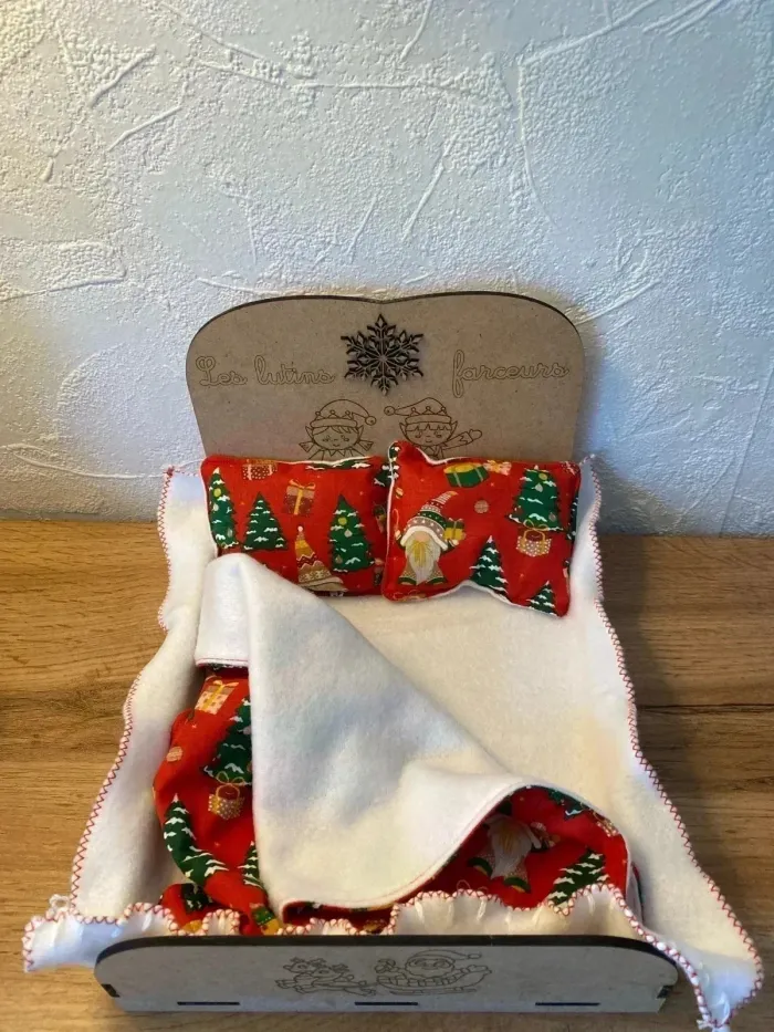 Lit-Cœur Magique des Lutins Rieurs