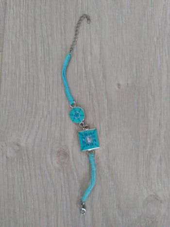 Bracelet fantaisie bleu