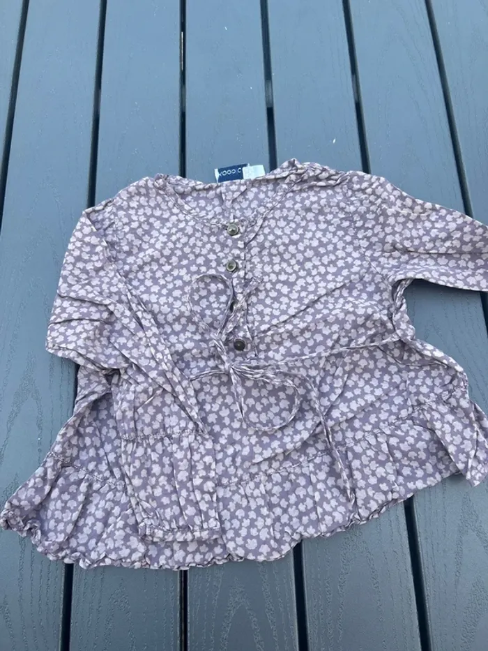 Blouse bébé fille