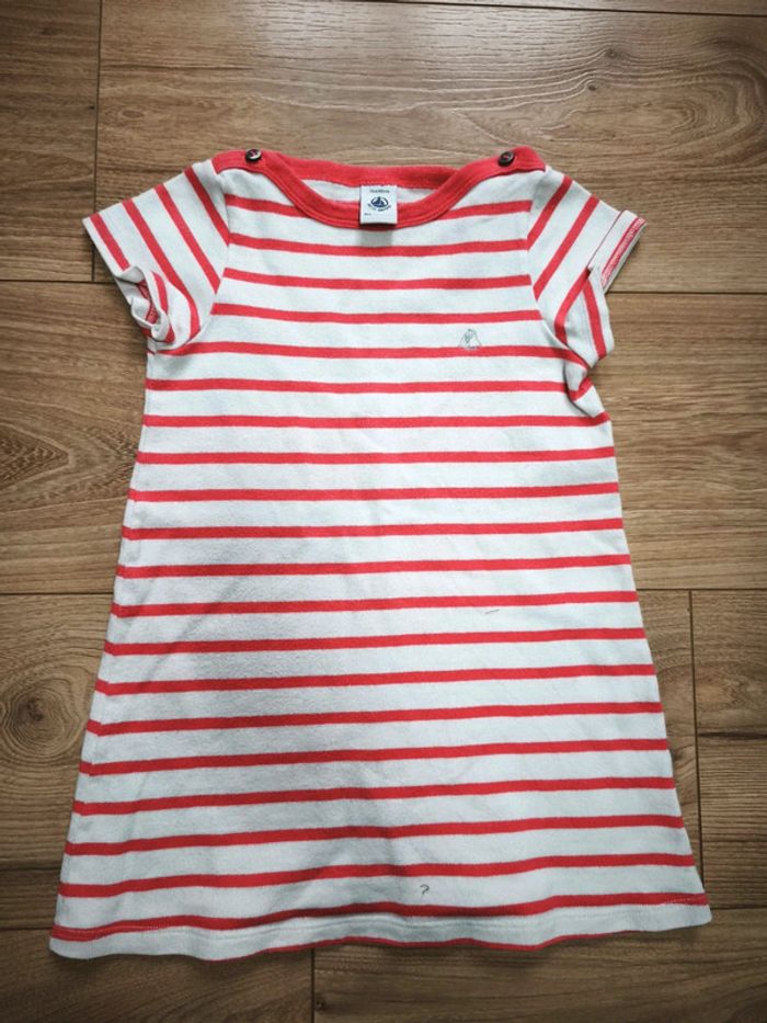 Robe manches courtes Petit Bateau