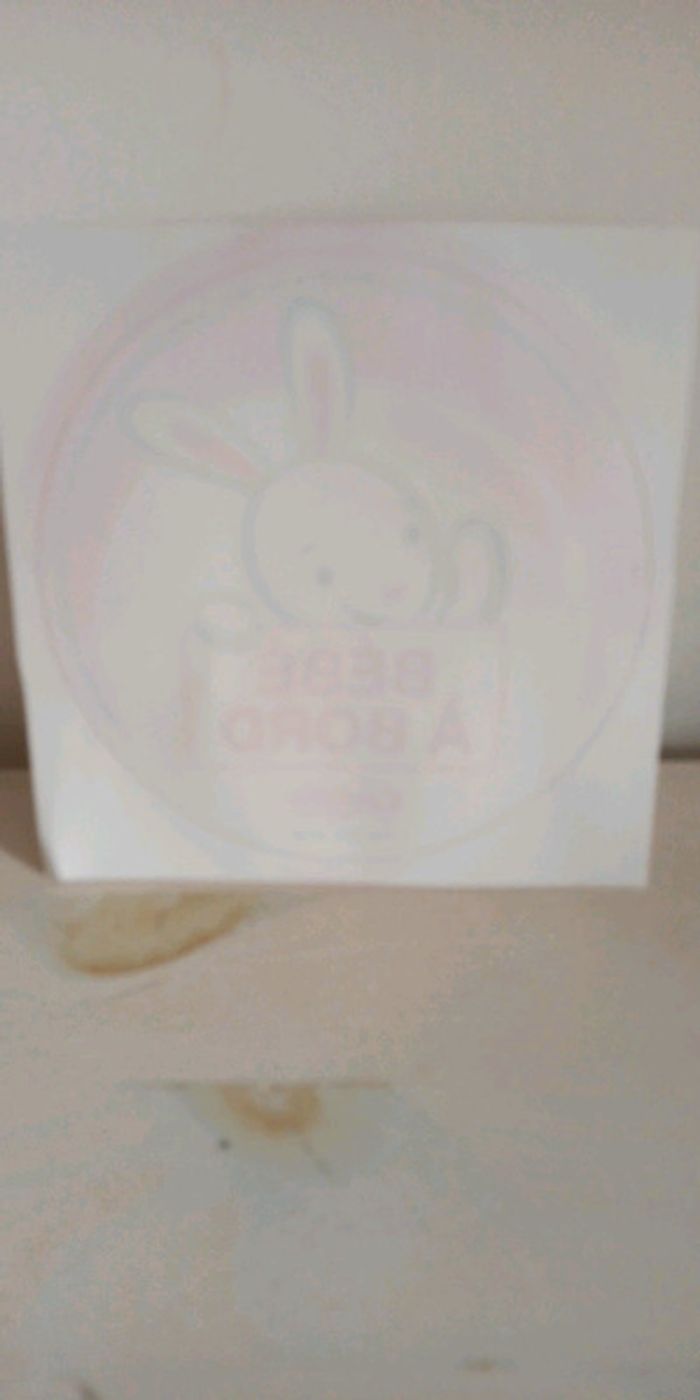 Autocollants Bébé à bord, Guigoz - photo numéro 2