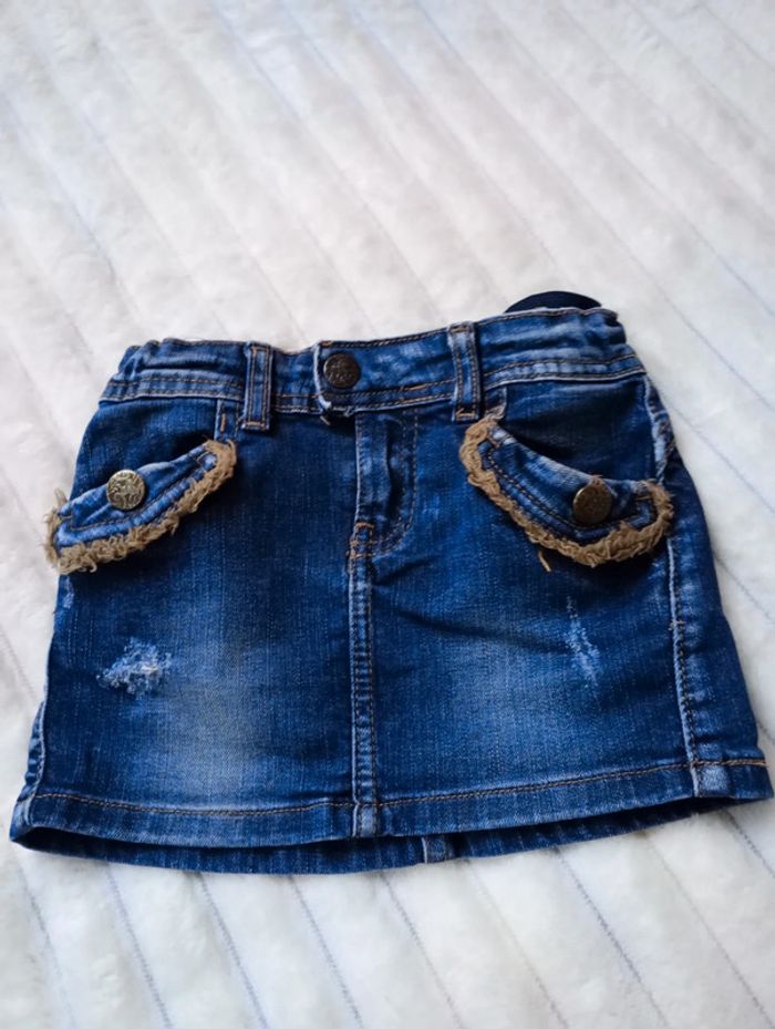 Jupe en jean's Zara 98 cm - photo numéro 4